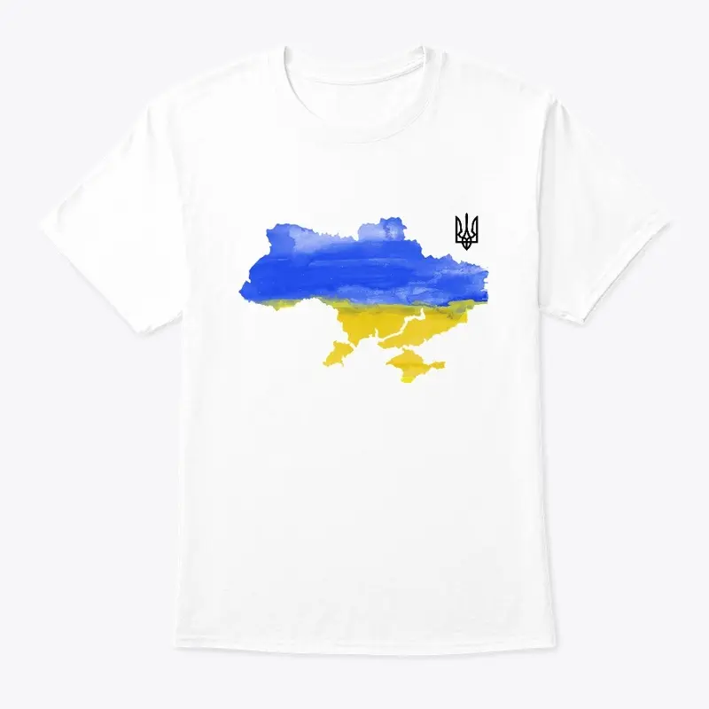 Ukraine map Art