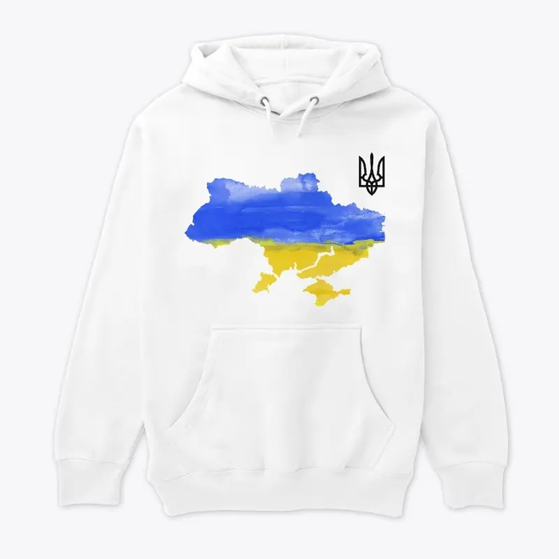 Ukraine map Art